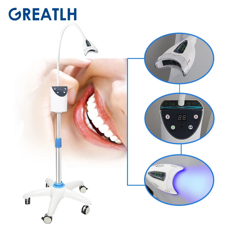 

65 Вт отбеливающая лампа для отбеливания зубов, светодиодный светильник, портативная машинка для отбеливания зубов, светодиодный аппарат