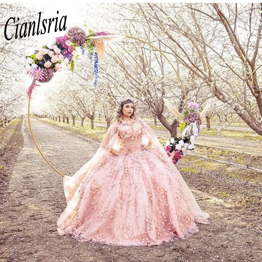 Роскошное бальное платье принцессы платья для Quinceanera 2022 Милые 15 праздничные