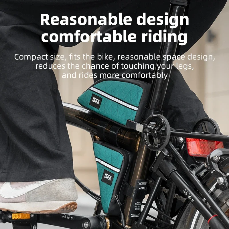 Велосипедная сумка ROCKBROS л Ультралегкая треугольная верхняя передняя рама