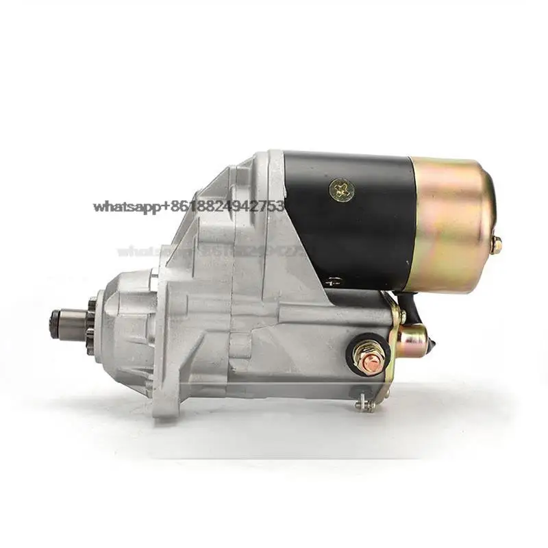 

Hot sale 24V starter motor 2 holes 10T 4.5KW for 6D102 excavator