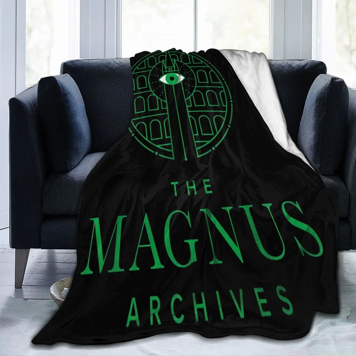 

The Magnus Archives Throw Blanket Cute Portable Suitable For Sofa AntiPilling