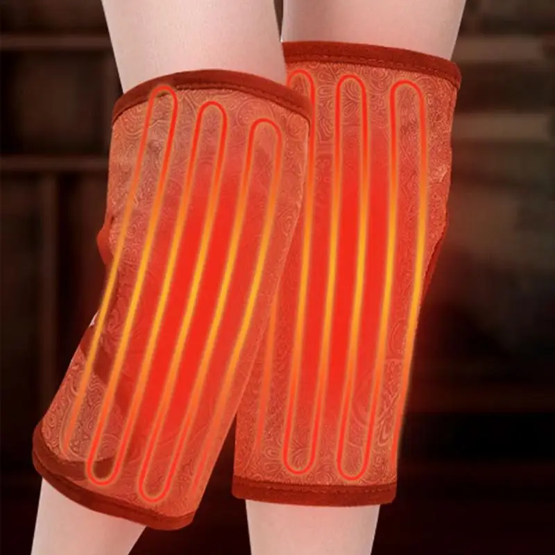 Грелка для колена регулируемый тепловой компресс грелка суставов ног женская