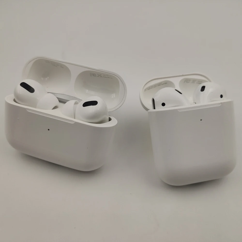 Фото Оригинальные беспроводные Bluetooth-наушники Apple Airpods Pro 3, активное шумоподавление и чехол для зарядки для IPhone iPad №5
