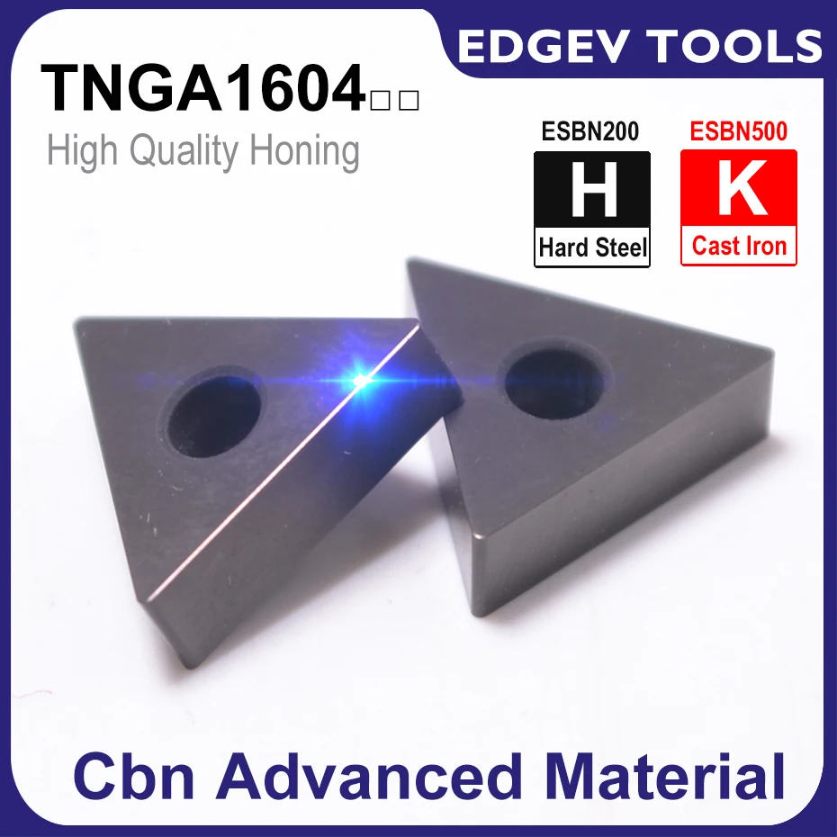 CBN CNC Insert TNGA160404 TNGA160408 TNMG160404 TNMG160408 Pcbn Tip Lathe Turning Tool For Processing Hardened Steel Cast Iron