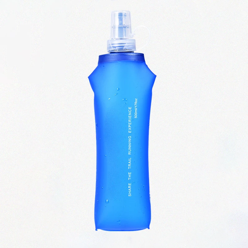 

Foldable Silicone Soft Flask Water Bottles Outdoors Sport Traveling Running Kettle