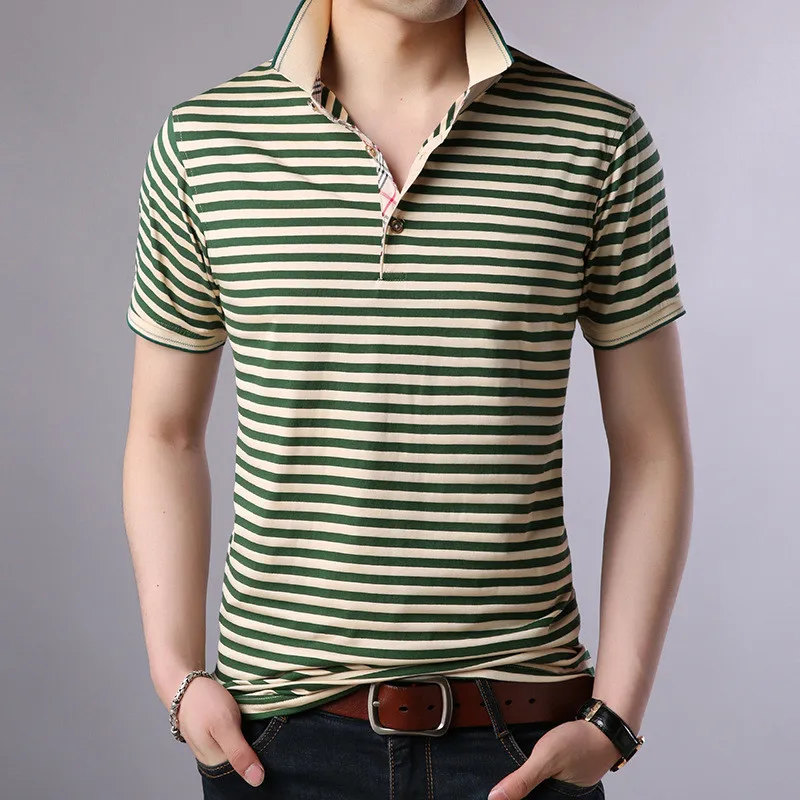 

Футболка с рукавом до локтя, Новинка лета, брендовая рубашка в Корейском стиле дикой природы, Мужская одежда, футболка 8058