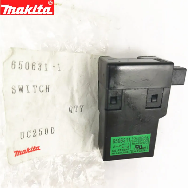 

Переключатель MAKITA 650631-1 для DSS610 BSS610 DSS610RMJ DHS630Z DHS630RMJ DHS630RFE BSS610SFE BSS610RFE BHS630Z UC250D DKP180 BUC250