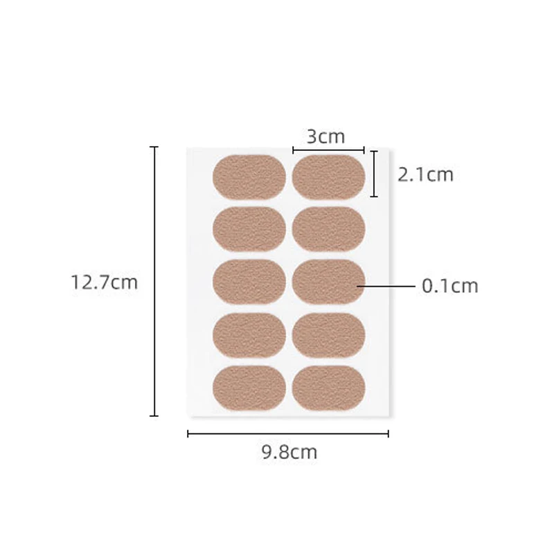 Наклейки для ухода за ногами невидимые ленты бедер средство телом Подушечка