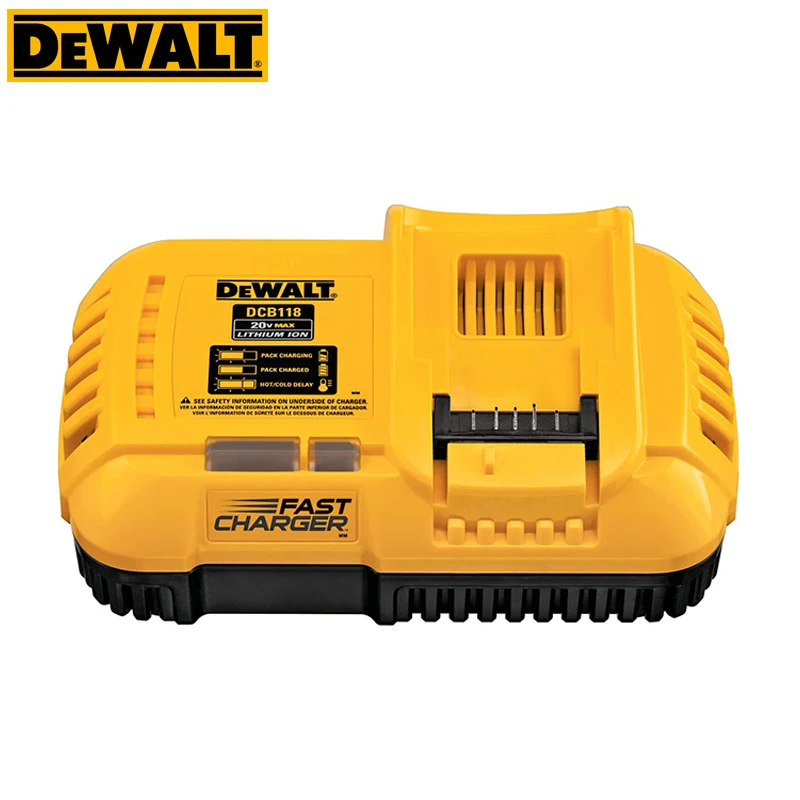 DEWALT DCB118 Rapid Charger FLEXVOLT 18V 20V 60V MAX Charge 