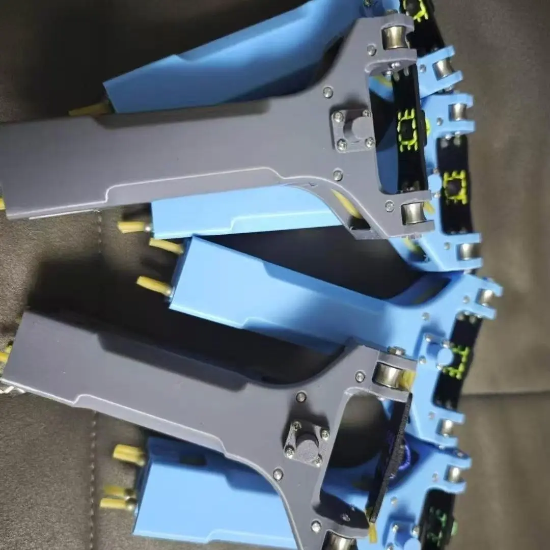 Фото Портативная уличная рогатка EDC с 3D-дизайном, автоматической загрузкой и быстрой стрельбой для кемпинга и охоты №3