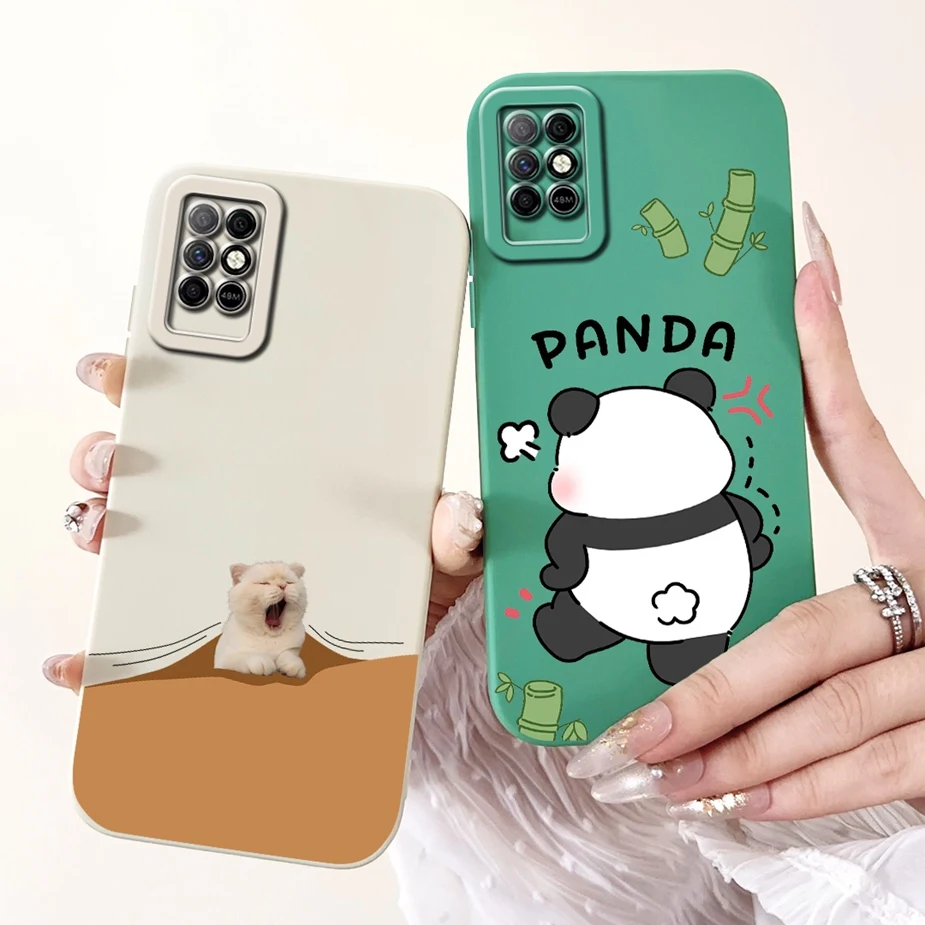 Чехол для Infinix Note 8i чехол X683 X683B с милым рисунком собаки мягкие силиконовые чехлы