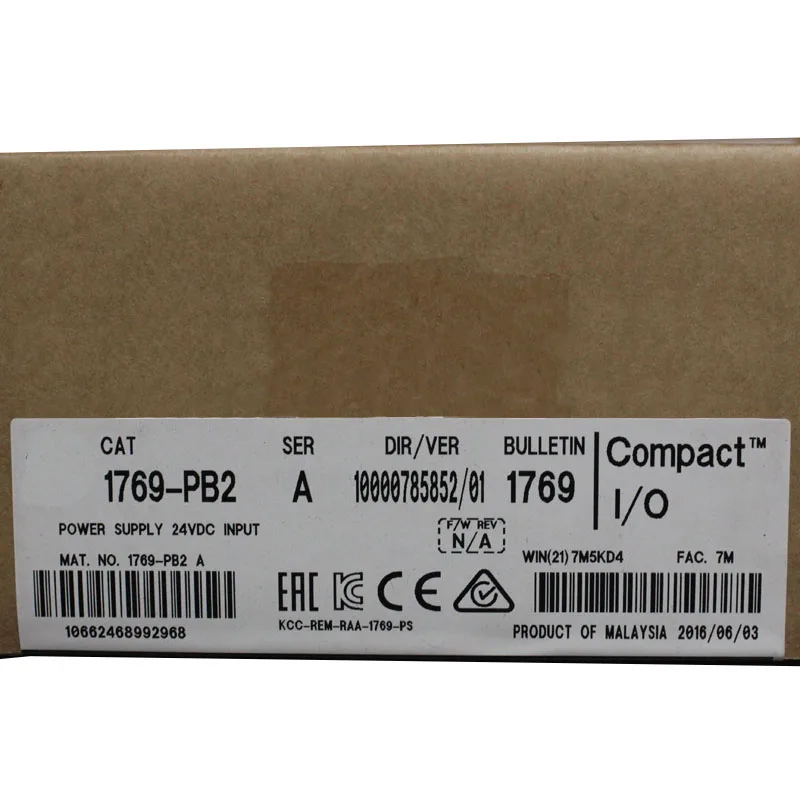 

Новый оригинальный в коробке 1769-PB2 1769 PB2 {склад} гарантия 1 год отправка в течение 24 часов