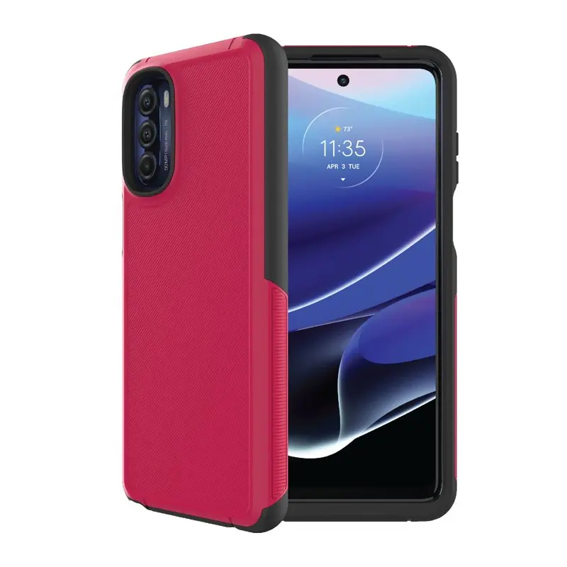 2023 new for Slim Rugged Phone Case for moto g STYLUS (2022) - Red