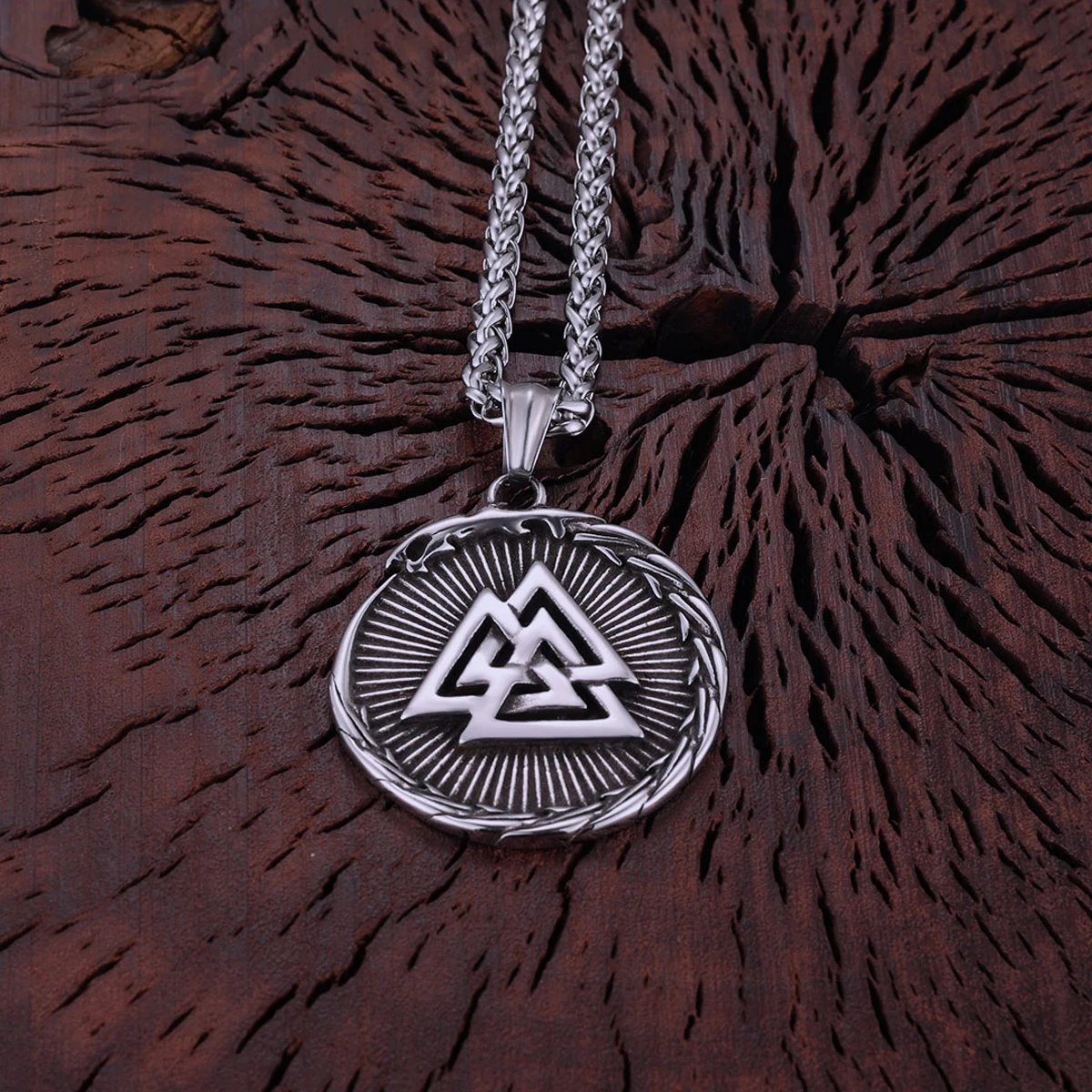 Ожерелье Vikings из нержавеющей стали с изображением дракона оверлора для мужчин