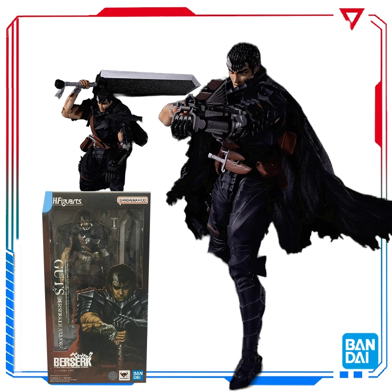 Stock BANDAI Original SHF SWORD WIND LEGEND GUS (BERSERKER ARMOR) Модель Передвижные суставы