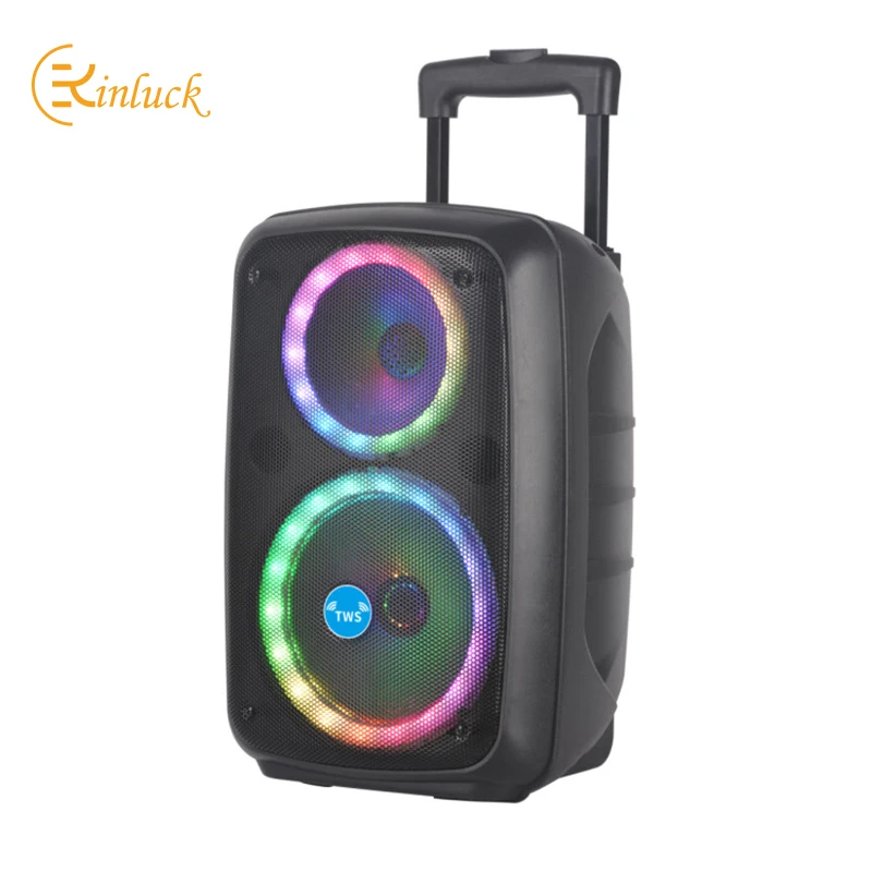 KINGLUCKY 2022 Новый сабвуфер аудио Спот RGB фонарь 8 дюймов Беспроводная bluetooth карта