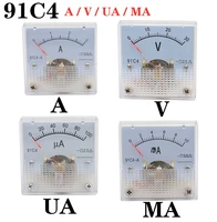 91c4 ammeter dc analog 1a 2a 3a 5a 10a 20a 30a 50a 100a 200a 300a 500a panel mechanical pointer type amper meter current meter