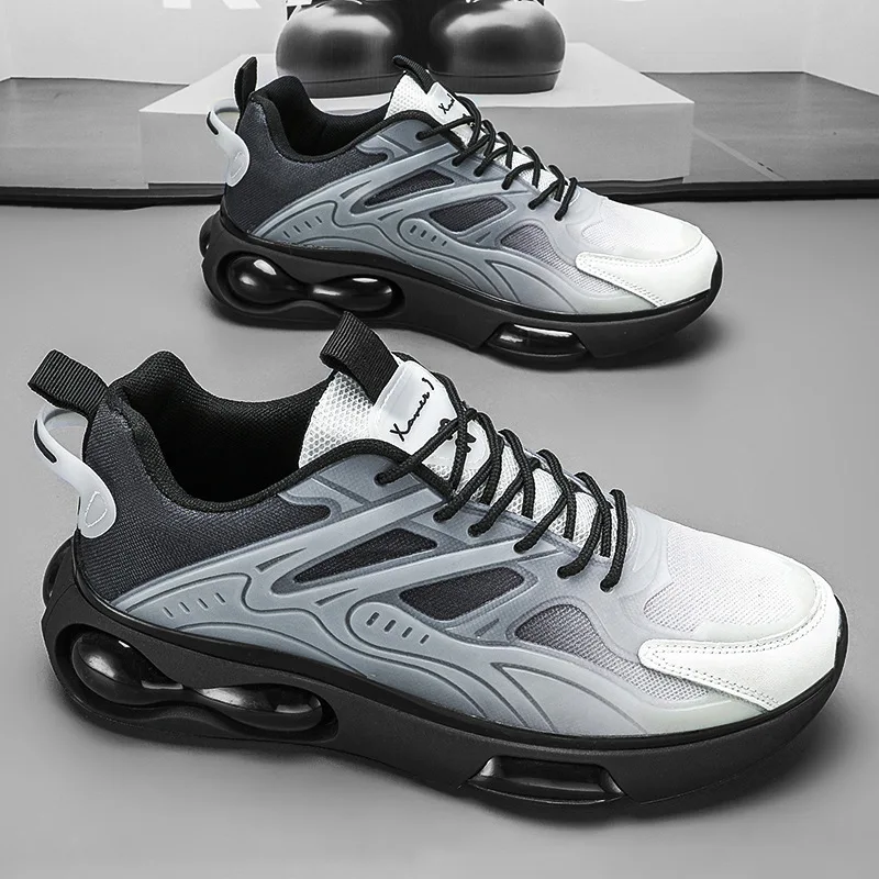 

Мужские кроссовки из сетчатого материала, дышащие кроссовки для бега, повседневная спортивная обувь в Корейском стиле, лето 2023