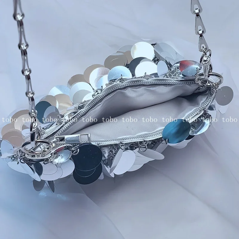 2024 летние винтажные сумки через плечо с высоким чувствительным круглым