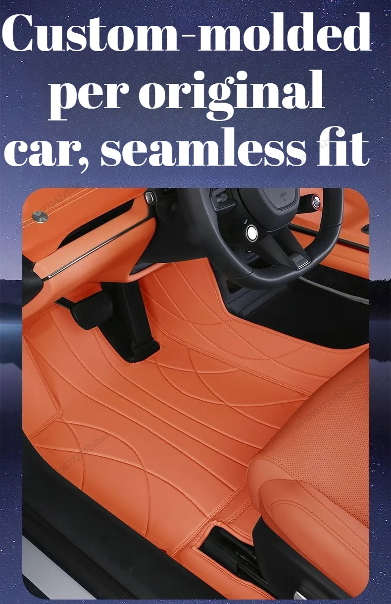 Фото Коврики для пола с полным покрытием, изготовленные на заказ для Smart # Автомобильные коврики 5 шт., 2024-2026 гг., экологичные, без запаха, долговечные №2