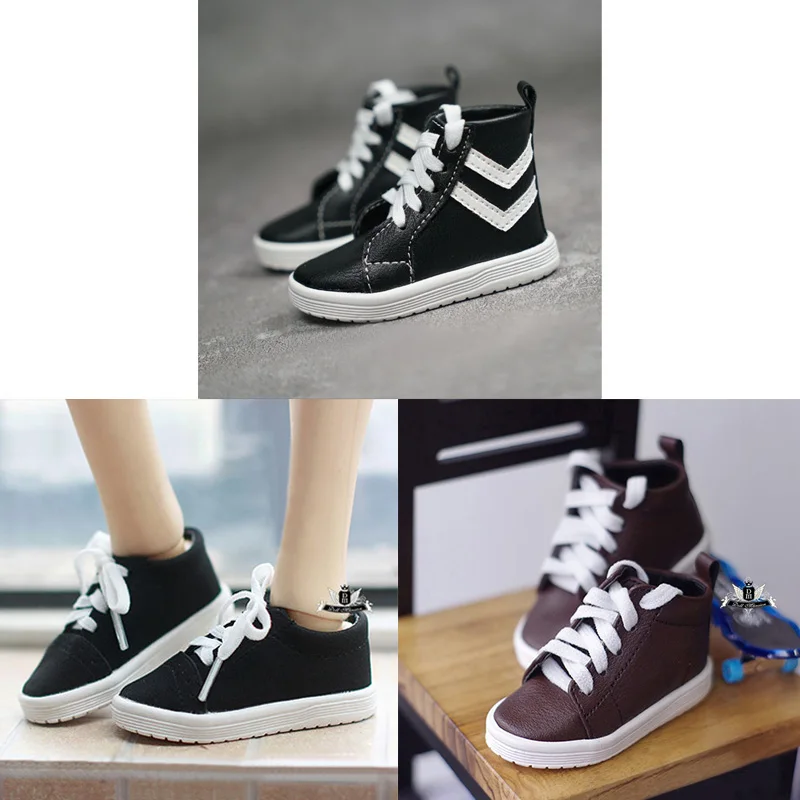 Total 3 Pairs 1/4 BJD Shoes MSD Casual Sneaker Sport Boots Supper Dollfie DREAM Luts DK DOD Dollmore SOOM AOD DZ MID AF on sale