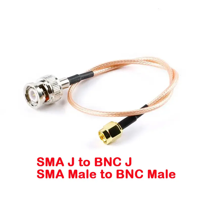

Кабель RG316 SMA-J male to BNC-J male 1 метр