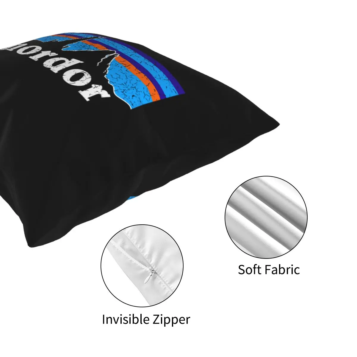 Sleep Mordor Lord Of Frodo The Rings Sam Sauron Symbol Sign Tower Logo 01 Pillowcase Throw Pillow Cover Vintage | Дом и сад