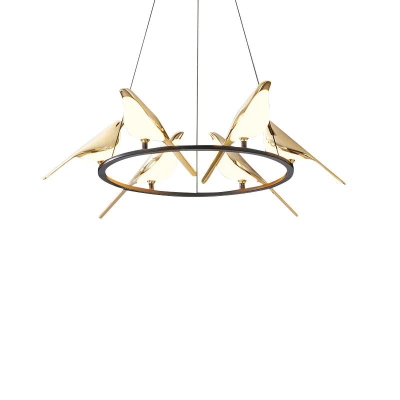 Светодиодная люстра в стиле постмодернизма лампа лофт для гостиной ресторана