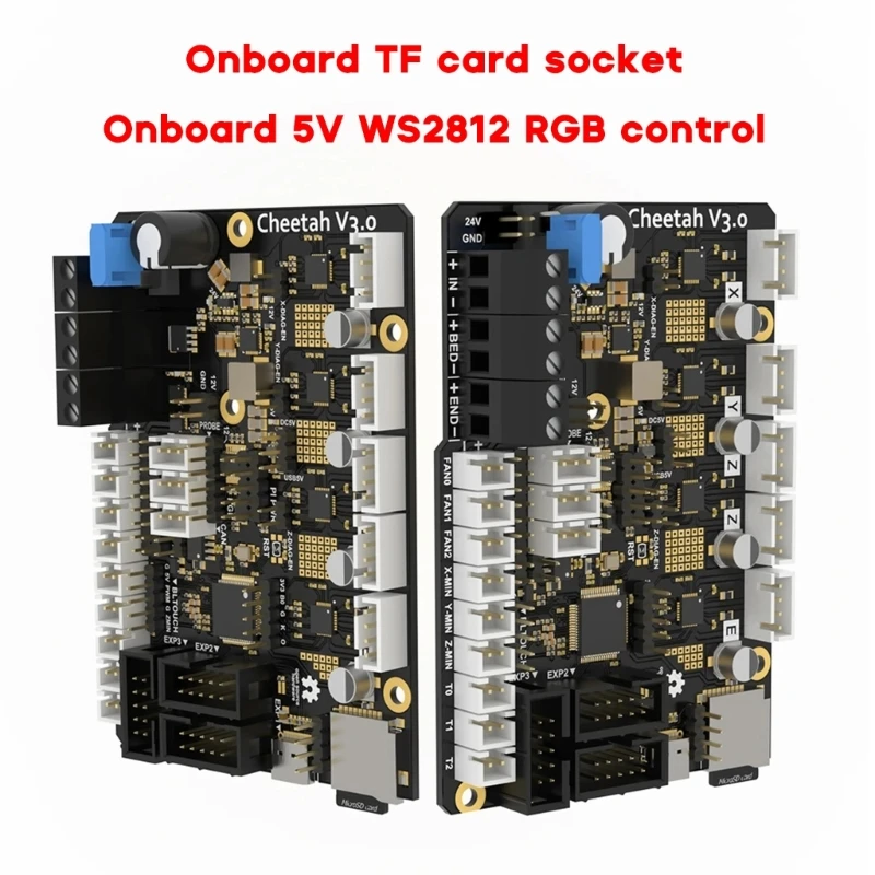 

CheetahV3.0 Motherboard Universal Power 24v to 12v/2a Dc-Dc for Fans Onboard