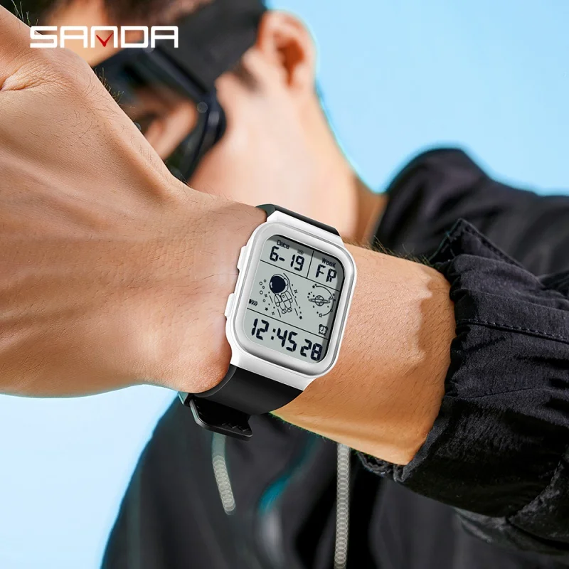 Kids 2023 Fashion Men's Watches Digital Wristwatch 50M Waterproof Sports Casual Watch for Male Clock Watches Men 6052 enlarge