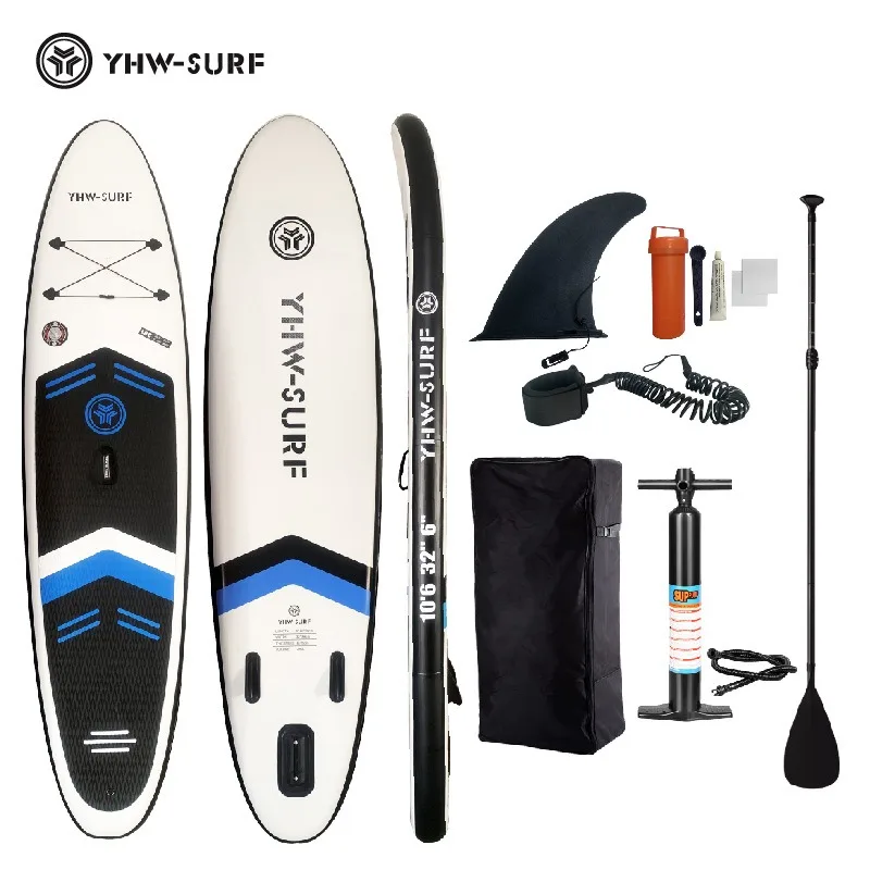 Надувная доска для серфинга 2026 YHW-SURF: SUP-борд, водный скейтборд, гоночная доска для взрослых, яхта (art.: 3920dbbbdcaca) - 3920dbbbdcaca