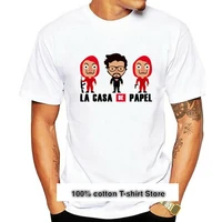 camiseta de la casa de papel para adultos y ni%c3%b1os camisa de la serie de televisi%c3%b3n money heist venta al por mayor