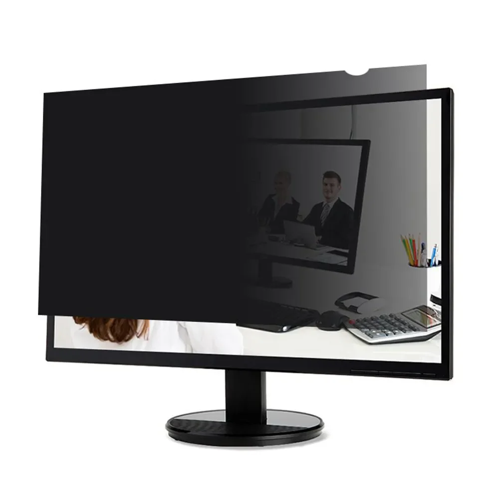 

Screen Filter Reversible High-transmittance Anti-UV Anti-glare Film for 14'' - 27'' Monitor 16:9 Aspect Ratio