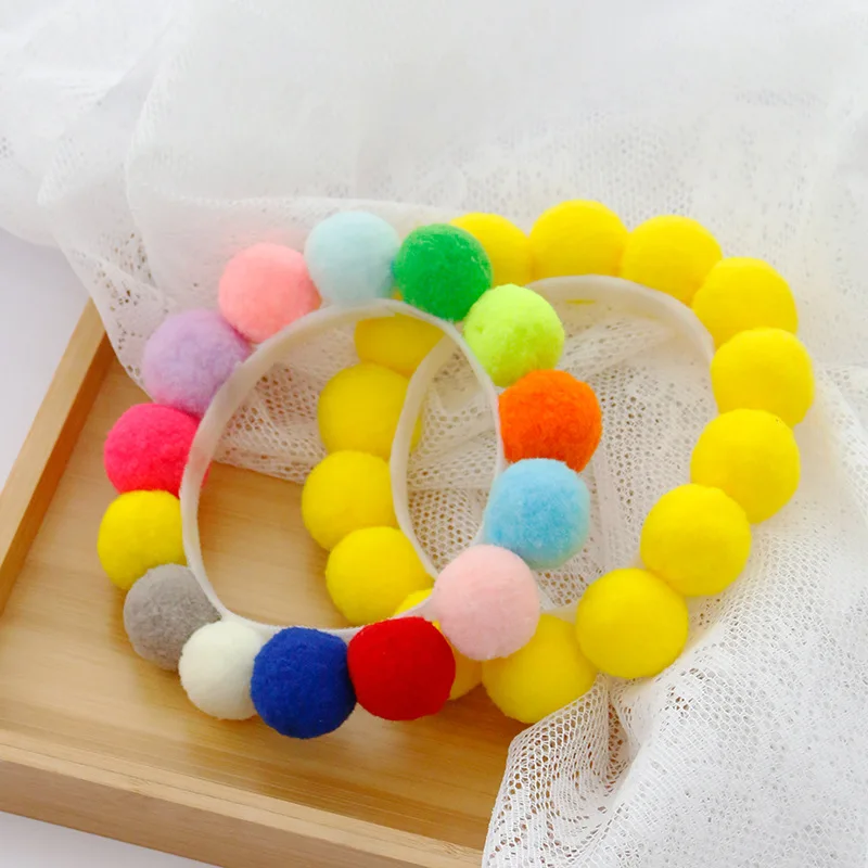 Cat Collar Cat Color Ball Collar Dog Hair Ball Collar Chain 