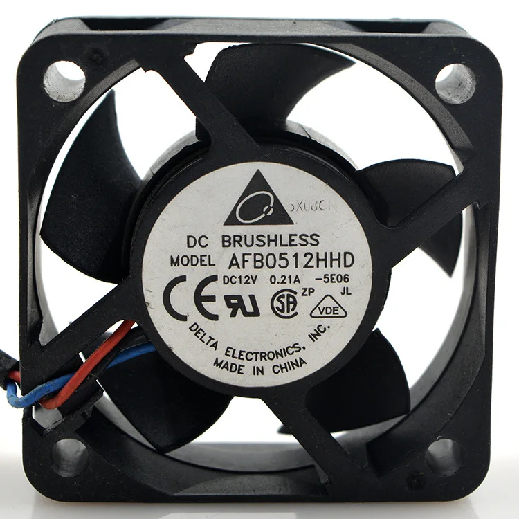 

Delta Electronics AFB0512HHD 5E06 DC 12V 0.21A 50x50x20mm 3-Wire Server Cooling Fan