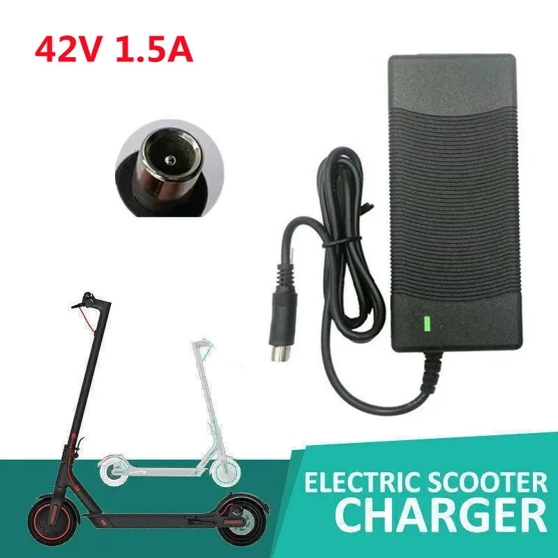 

42v 1.5a Scooter Charger Battery Charger Power Supply Adapters Use For Xiaomi Mijia M365 Electric Scooter Ninebot Segway Es2/3/4