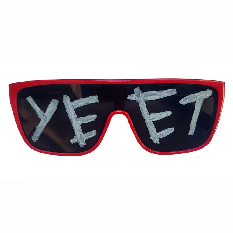 Фото Солнцезащитные очки Yeet, спортивные солнцезащитные очки для основной мероприятия, костюм Jey Uso, детский костюм №3