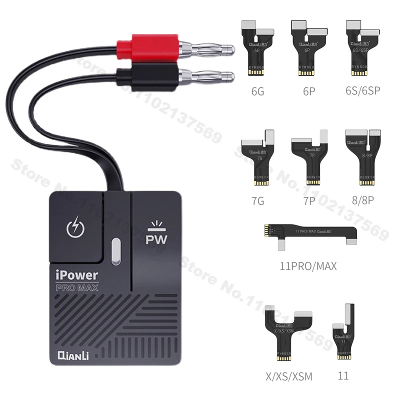 

Qianli iPower Pro Max DC Power Control Test Supply Cable For iPhone 6 6Plus 6S 6SPlus 7 7Plus 8 8Plus X XSMAX 11 11Pro Max