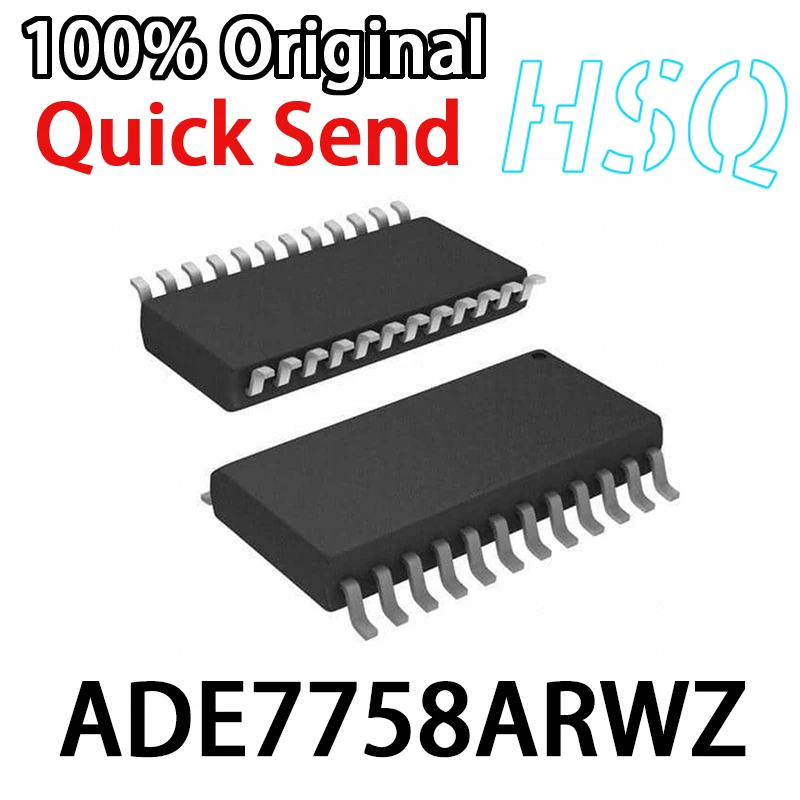 

Новый трехфазный измерительный чип ADE7758ARWZ ADE7758ARW ADE7758 SOP24 мощности, 1 шт.