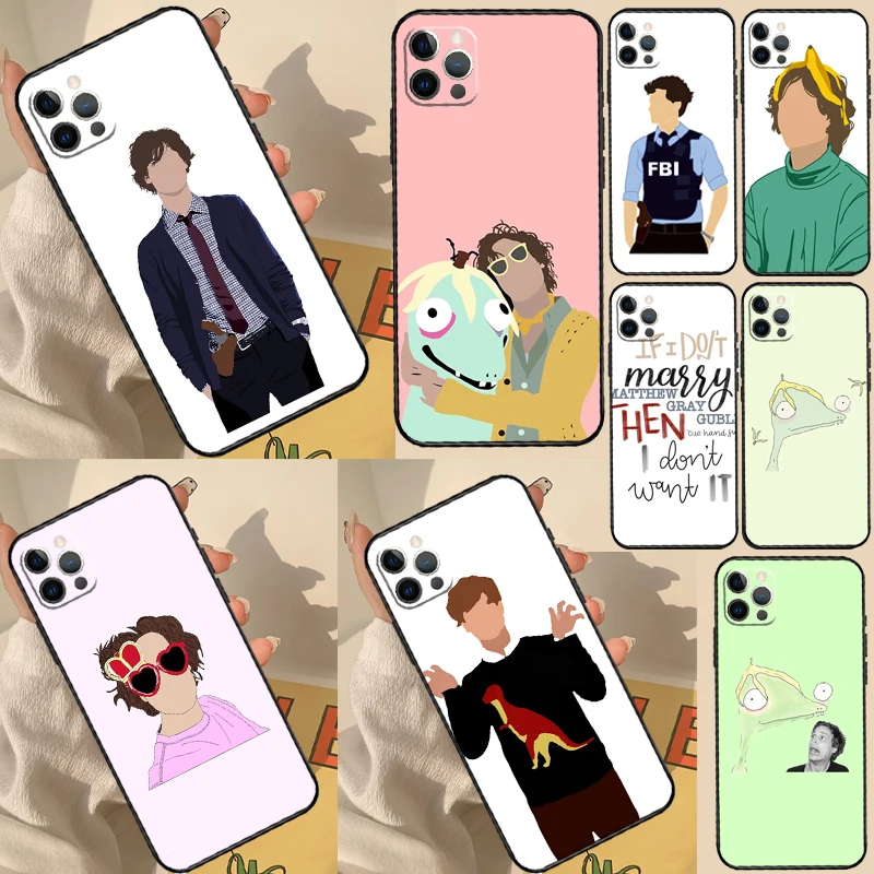 Criminal Minds Spencer Reid Case For iPhone 11 12 13 14 Pro Max Cover For iPhone 13 12 Mini XR X XS Max 7 8 Plus SE 2020