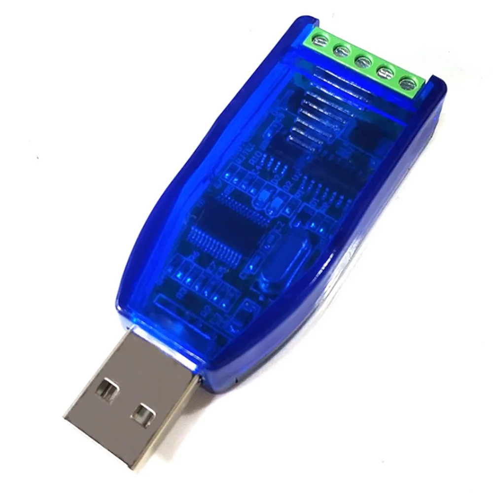 

Industrial USB to RS485 RS232 Converter Upgrade Protection RS485 Converter Compatibility V2.0 Standard RS-485 Connector