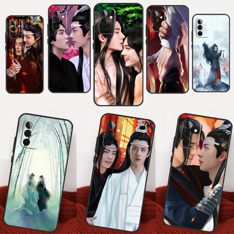 Свадебный чехол Wangxian для Samsung Galaxy A14 A24 A34 A54 A13 A23 A33 A53 A73 A12 A22 A32 A52 A71 A51, чехол