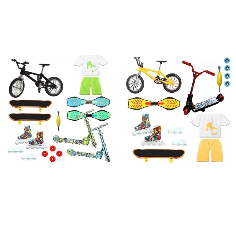 

Скутер для пальца Finger Bike Finger Skateboard Set скутер для пальца Mini Skateboards 40JC