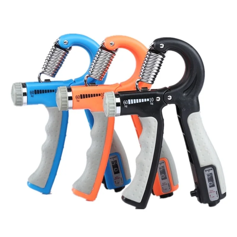 Упражнитель для силы хвата и предплечий Grip Strengthener Strength Trainer Finger Forearm Exerciser with Counter Adjustable Resistance 10-40Kg.