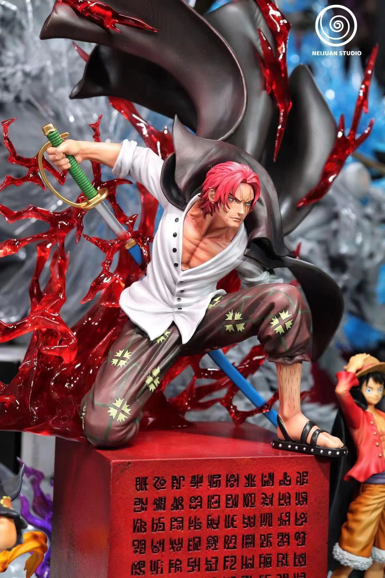 

SWANNAR In stock Original NEIJUAN STIIDIOS RED HAIR PVC Figure Model Toys For Gift