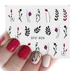 14 шт., декоративные Водные Наклейки для ногтей