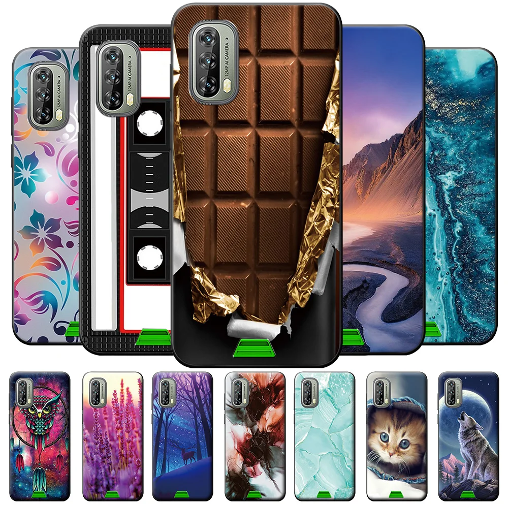 Для Blackview BV7100 чехол BV5200 BV7200 черный силиконовый ударопрочный для телефона BV6600