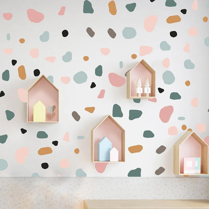 1 шт. Morandi настенная декоративная наклейка для спальни гостиной