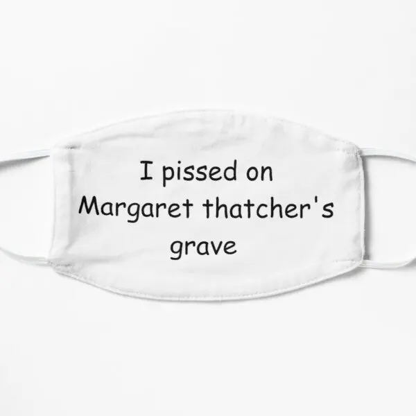 

I Pissed On Margaret Thatcher Is Grave Fl Printing Face Mask Cute Sport Cartoon Beauty Breath Washable Anti Dust Unisex