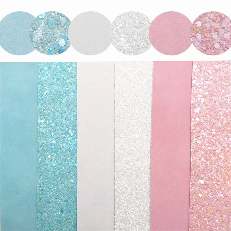 Розовый синий белый блестящий кожа в тон замши волосатая синтетическая фетровая